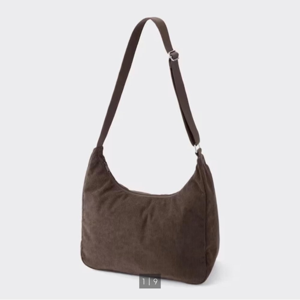 GU Corduroy Unisex Bag (Super Light Weight) Brown